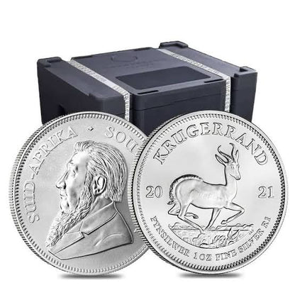500- 1oz Silver Krugerrand Monster Box