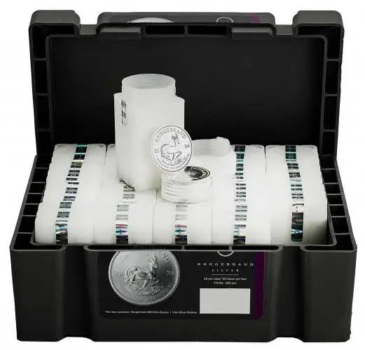 500- 1oz Silver Krugerrand Monster Box