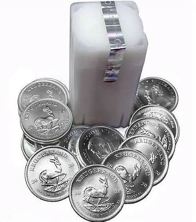 Tube of 25- 1oz Silver Krugerrand