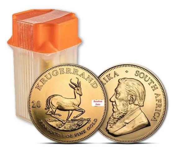 Set of 10 - 1oz Gold Krugerrands