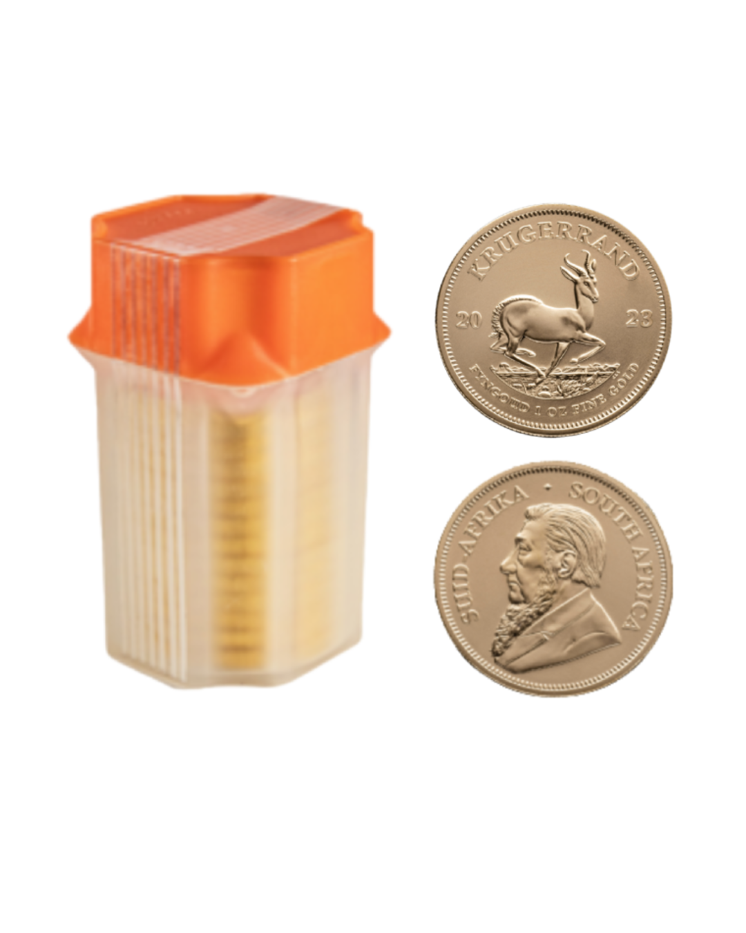 Set of 10 - 1oz Gold Krugerrands