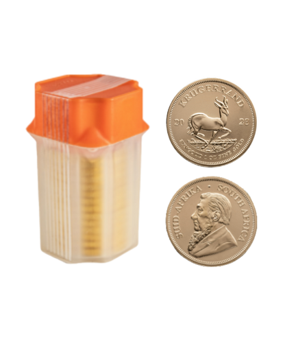 Set of 10 - 1oz Gold Krugerrands